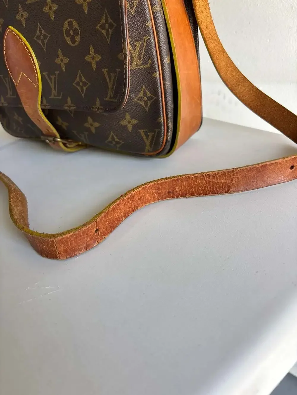 Louis Vuitton Pre-Owned 1991 Cartesier GM Crossbody Bag